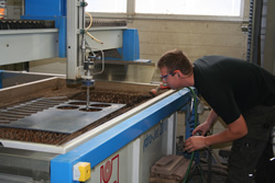 Lathe machining at RHC SA